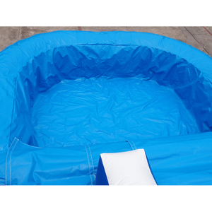 Cầu trượt nước thương mại lượn sóng 17 'với hồ bơi làm bằng 18 oz. Bạt PVC từ nhà sản xuất bơm hơi Quảng Châu - Product Image 6