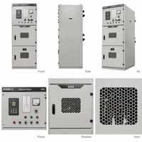 Armoire électrique haute tension en acier Kyn28a-12 IP65 pour la transmission d'énergie électrique avec disjoncteur à vide VS1