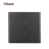Boîtier PC Mini ITX personnalisé RGEEK en alliage d'aluminium, châssis HTPC avec ports USB2.0 et USB3.0