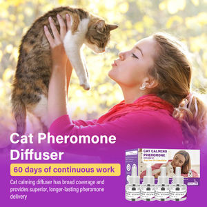 Grosir OEM Feline Calming Pheromones 4 kemasan isi ulang kecemasan pereda Stress kucing dengan sertifikasi - Product Image 6