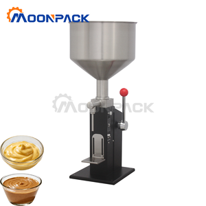 เครื่องบรรจุแบบแมนนวล Moonpack A03-E สำหรับ<span class=keywords><strong>นม</strong></span>แท้ น้ำมันมะกอก <span class=keywords><strong>ซอส</strong></span>สลัด 50 มล. เครื่องบรรจุของเหลวและเนื้อครีมแบบแมนนวล - Product Image 1