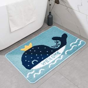 מותאם אישית חתול חתול חמוד מותאם אישית <span class=keywords><strong>paw</strong></span> microfiber מים כביסה סופג אמבט מחצלת לחדר מקלחת - Product Image 4