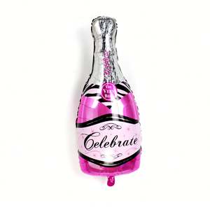 Set de Globos Gigantes con Forma de Botella de Champán y Copa de Vino - Perfecto para Decoraciones de Cumpleaños, Bodas y Fiestas - Product Image 4