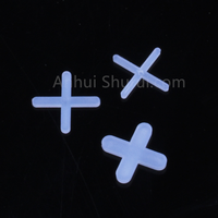 Produit phare : Système de nivellement pour carreaux, entretoises de 3,0 mm d'épaisseur, emballage en carton bleu, longueur 21 mm, version améliorée et épaissie, différentes tailles