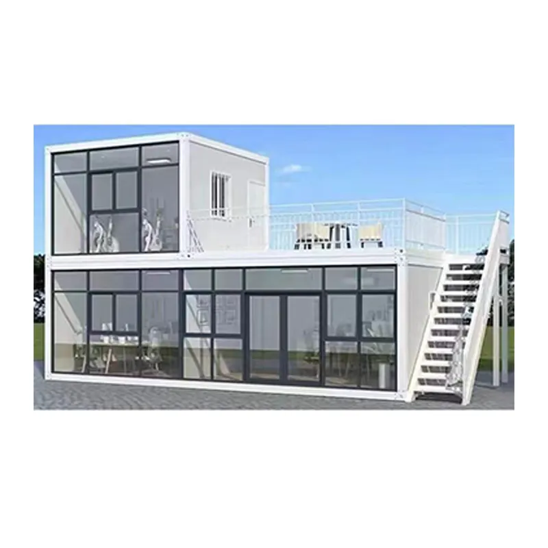 Thiết Kế Văn Phòng Đúc Sẵn Modular Di Động Nhỏ Nhà Prefab Sống