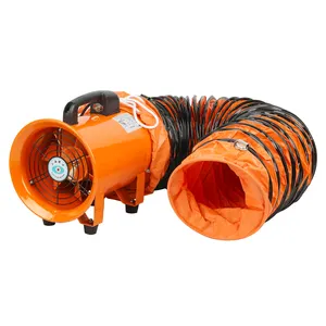 12" 300mm Portable Ventilation Blower Fan 220V With Flexible Hose