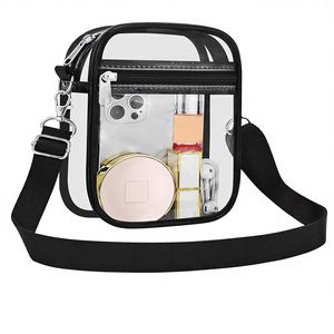 กระเป๋าสะพายข้างแบบใส ซิปขนสัตว์ ได้รับการรับรองจากสนามกีฬา สำหรับทุกเพศ - Product Image 1