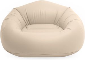 Sillón Inflable Individual INTEX 66505 Color Caqui, Silla Individual Tipo Lazybones, Cómodo Sofá Inflable Individual - Product Image 2
