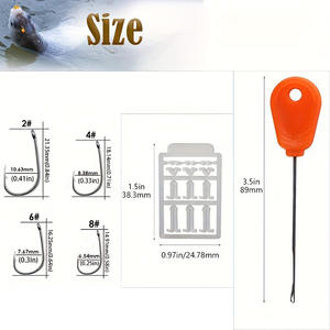 Hameçons à poisson-chat Selco en acier à haute teneur en carbone, trois ancres, hautement efficaces <span class=keywords><strong>pour</strong></span> la pêche au poisson-chat - Product Image 4
