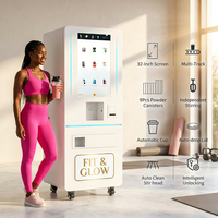 Distributeur automatique de boissons protéinées, plus de 30 saveurs, agitation indépendante, nettoyage automatique, pour centre de fitness
