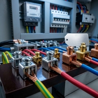 Vis combinées en acier au carbone - Fixations électriques à haute conductivité