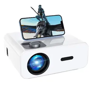 On Sale Projector Hd Support 4K 3D Home Cinema Beamer Projector Smart Video led headlight projector