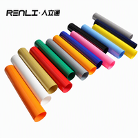 Hoogwaardige gravure-geprinte PU vinyl textiel transferpapierfolie warmtetransferrollen flex heat press machines Renlitong