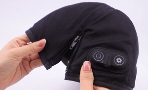 Gorro de Terapia de Luz Infrarroja LED Portátil y Económico con Longitud de Onda Personalizable para Salón o Clínica, con Empaque - Product Image 3