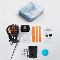 Gants de rééducation robotisés intelligents ajustables pour hémiplégie, équipement d'exercice des cinq doigts pour la fonction de la main