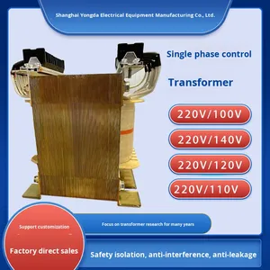 Yongda 220V/110V đến 36V/24V một pha điều khiển cách ly biến áp 300VA 220V/110V đầu vào 36V/24V Đầu Ra vật liệu đồng - Product Image 3