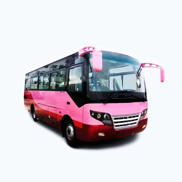 The latest 2024 luxury fashion color design 100km/h high speed 35 seats diesel Euro 4 coach bus new coach bus for sale