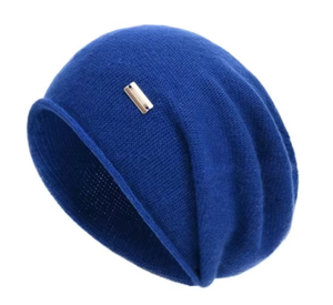 Unisex Solid-Color Knit <b>Wool</b> Cuff <b>Beanie</b> 100% <b>Wool</b> Warm Winter Casual Hat for Adults One Size Fits Most Light And Packable - Product Image 4
