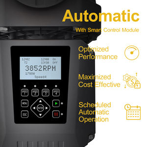 Pompe à vitesse variable 2 CV, haut débit, écoénergétique, auto-amorçante pour <span class=keywords><strong>piscine</strong></span> hors sol avec housse de protection amovible - Product Image 5