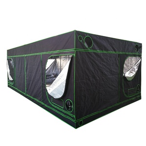 Grande culture hydroponique intérieure personnalisée pour tente de culture 600x300x200cm 99% tissu réfléchissant métal durable salle de culture facilement assemblée - Product Image 2