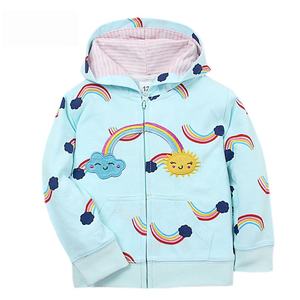 Panda design blu con zip con cappuccio del fumetto del cotone cappotto del bambino di autunno giacca invernale per new born babies - Product Image 5