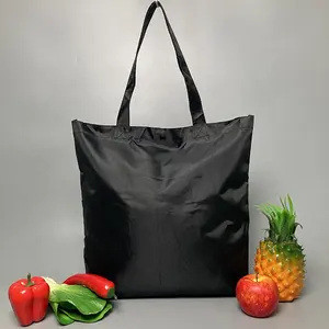 购物尼龙手提包带拉链尼龙定制购物袋可折叠单肩旅行包尼龙女