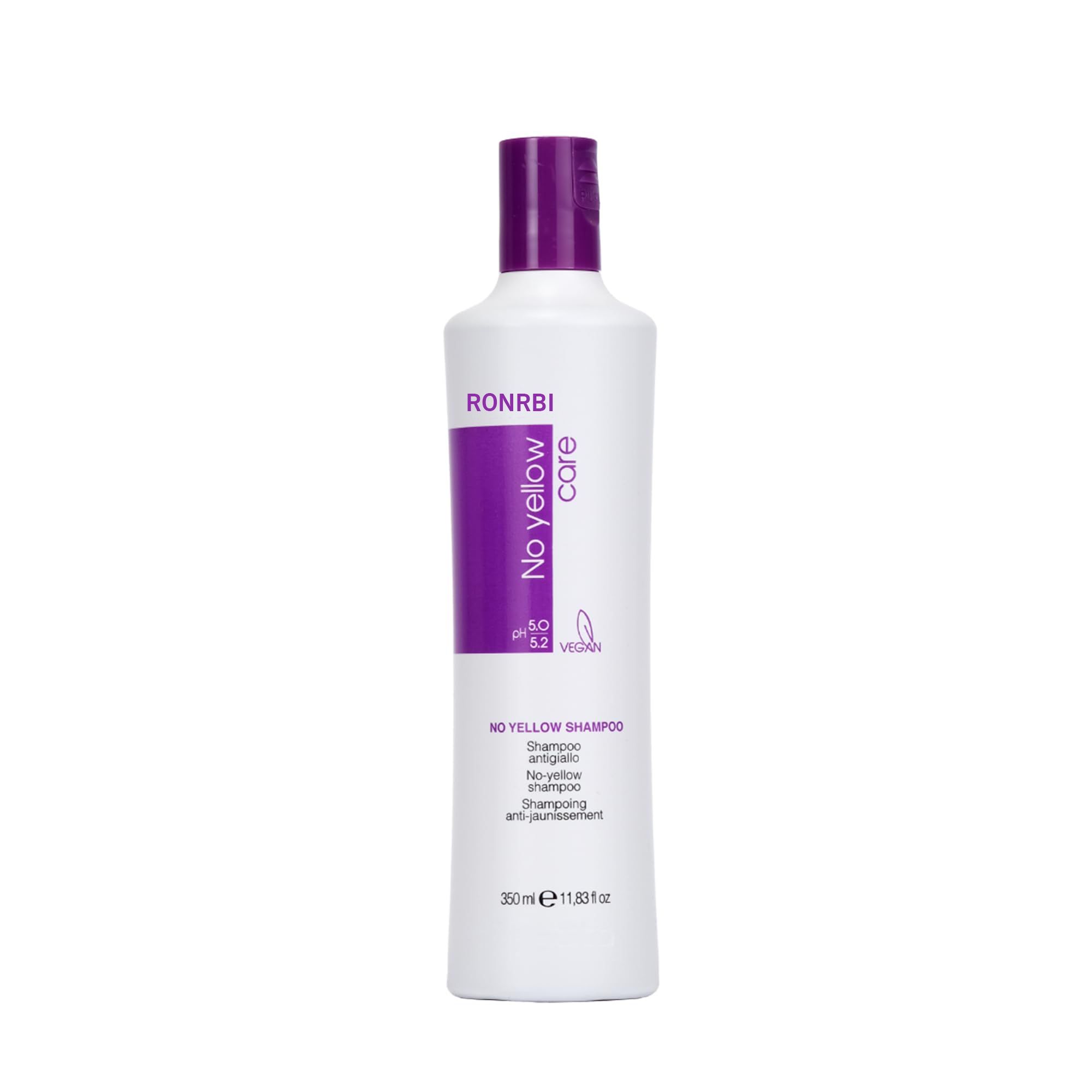 Purple Hair Shampoo Anti-Brassy for Hair Dyeing No Yellow Anymore Daily Hair Cleaning Natural Extract Shampoo