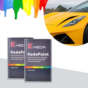 Pintura para Automóviles Keda, Capa Transparente, Aspecto Brillante, Epoxi 2K, Tiempo de Secado Rápido - Product Image 4