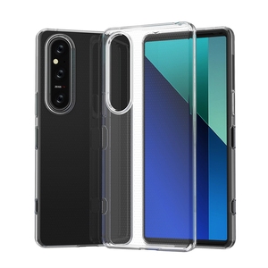 Pour <span class=keywords><strong>Xperia</strong></span> <span class=keywords><strong>1</strong></span> VI étui transparent, 2024 nouveaux produits Ultra mince mince Transparent souple TPU Gel couverture de téléphone portable pour Sony <span class=keywords><strong>Xperia</strong></span> <span class=keywords><strong>1</strong></span> VI - Product Image 2