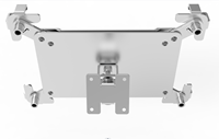 Nouveau support mural pour tablette en alliage d'aluminium robuste et personnalisé, antivol, avec une grande compatibilité