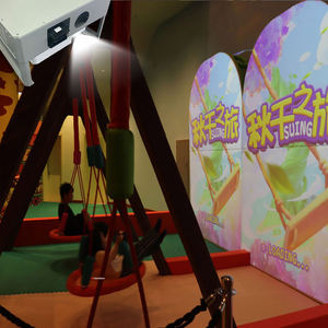 प्रोजेक्शन सिस्टम के साथ स्मार्ट इंटरैक्टिव स्विंग-बच्चों के इनडोर पार्क के लिए डिजिटल प्ले उपकरण - Product Image 4