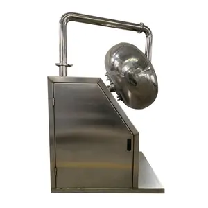 Chocolade Panning Machine/Roestvrijstalen Coating Pan Machine Voor Pinda/Automatische Amandelsuiker Coating Machine