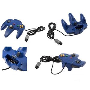 จอยสติ๊กเกมแบบมีสายขายส่ง สำหรับเครื่องเล่นเกม Nintendo N64 ราคาโรงงาน - Product Image 2