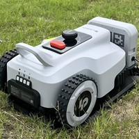 Lopkin L1500 DIY KI-Elektrischer Roboter-Rasenmäher 24V Akkubetrieben Kabellos IPX6 Wasserdicht 7,5Ah Rotationsmesser APP-Steuerung Automatisch