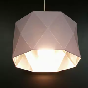 Modernità nordica moda di alta qualità <span class=keywords><strong>Beige</strong></span> lampada pendente a sospensione con <span class=keywords><strong>paralume</strong></span> in tessuto per Hotel a casa - Product Image 3