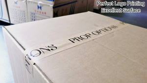 Cinta de Papel Kraft Ecológica Personalizada, Bajo MOQ, Autoadhesiva, con Goma de una Cara para Sellado de Cajas, Impresión de Logotipo - Product Image 5