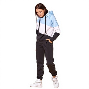 Nouvelle Arrivée Colfax Sports Wears Survêtement Sportif Léger à Capuche pour Femme, Manches Longues, Coton, Décontracté, avec Poches Latérales - Product Image 4