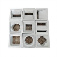 Briques creuses en béton pour murs de séparation, blocs emboîtables décoratifs, jardinières tendance pour l'aménagement paysager