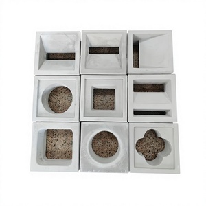Ladrillos de Hormigón Huecos para Paredes Divisorias, <span class=keywords><strong>Bloques</strong></span> Encajables Decorativos, Macetas Modernas para Jardinería - Product Image 3