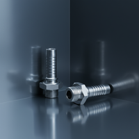 Nouvelle Raccordement hydraulique Eaton standard en acier au carbone de haute qualité, filetage mâle BSP, joint torique, référence 12211, pression 1, garantie 6 mois