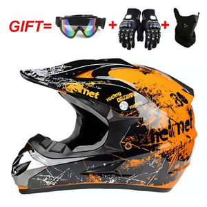 <span class=keywords><strong>Casco</strong></span> <span class=keywords><strong>Integrale</strong></span> da Moto per <span class=keywords><strong>Uomo</strong></span>, Universale per Tutte le Stagioni, Protezione di Sicurezza per ATV, Mountain Bike e Kart - Product Image 2