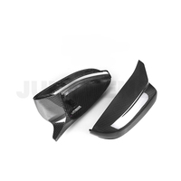 Coques de rétroviseurs latéraux en fibre de carbone style M5 pour BMW Série 3 G20, répliques précises de coques de rétroviseurs courbés, à ajouter