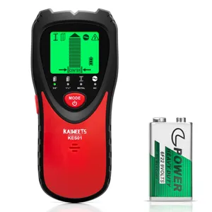 Kaiweets 5 trong 1 độ chính xác tuyệt vời Màn hình LCD hiển thị máy quét tường Stud Finder Detector