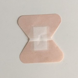 Pansement adhésif en forme de papillon pour les doigts, non stérile, pour les plaies, fourniture de premiers secours en extérieur, tissu élastique en PE, blanc cassé - Product Image 1