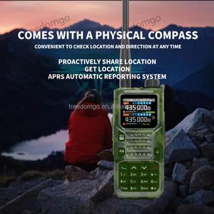 Nouvelle talkie-walkie sans fil longue portée BFRD-55PRO 2026, 10W haute puissance, bande aérienne VHF/UHF, résistante à l'eau IPX-1, 0-5 km en extérieur - Product Image 4