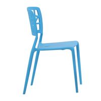 Chaise en plastique blanche empilable pour salle à manger, accessoires de jardin modernes en PP, échantillon gratuit, Jumia Bio Jieyang, en vente