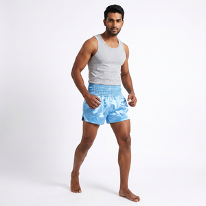 Customized Muay Thai Shorts Satin Fabric Sublimation Printing Wholesale Muay Thai Boxing MMA Shorts Jiu Jitsu kimono - Product Image 1