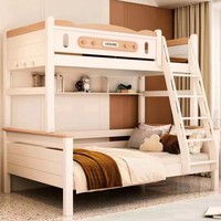 Lit mezzanine de luxe pour enfants de haute qualité Combinaison moderne en bois Lit superposé pour garçons et filles Meubles pour adultes