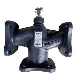 Vanne de régulation de température à 3 voies VXF47.50, PN16, DN50, fonte ductile, Kvs40, à proportionnalité constante, température moyenne 1~95°C - Product Image 4