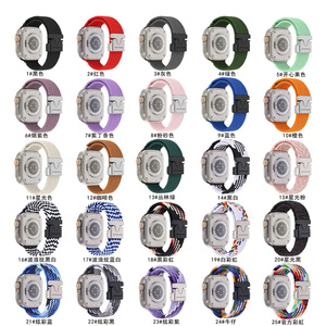 Boucle Solo Tressée pour Apple Watch Ultra Band 49mm 46mm 45mm 44mm 40mm 41mm 42mm Correa Bracelet Apple Watch Series10 Strap - Product Image 6